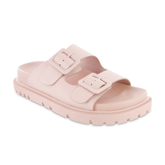 MIA Shoes - MIA GEN Blush Double Strap Sandals
